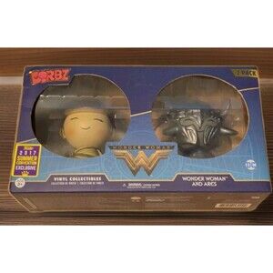 Funko Dorbz DC Comics 2 Pack WONDER WOMAN and ARES Vinyl Figures WS7